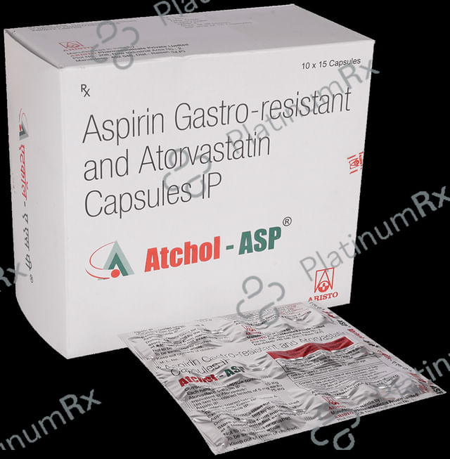 Atchol ASP 75/10mg Capsule 15s