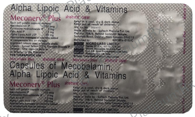Meconerv Plus Capsule 10s
