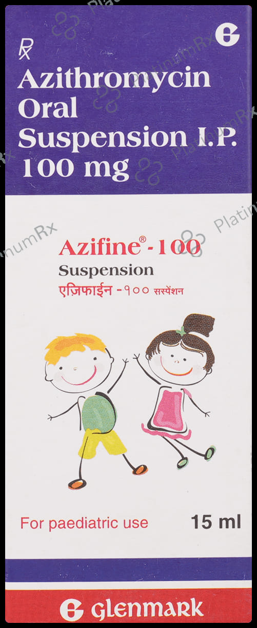 Azifine 100mg Suspension 15ml