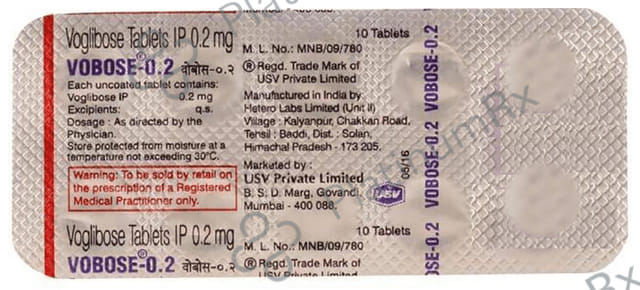 Vobose 0.2mg Tablet 10s