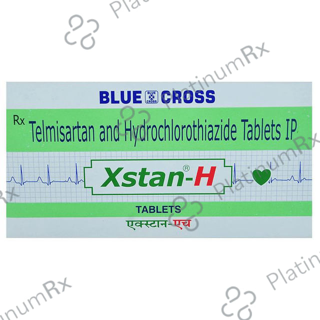 Xstan H 40/12.5mg Tablet 10s