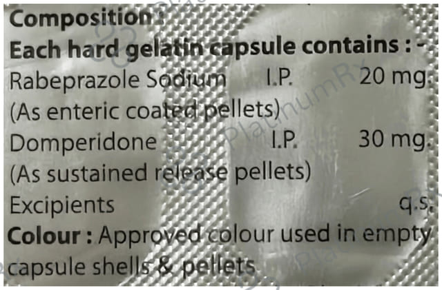 Zopump D 30/20mg Capsule SR 10s