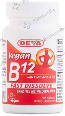 Deva Vegan B12 Tablet