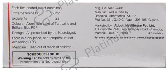 Oxmazetol 150mg Tablet 10s
