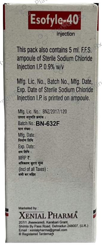 Esofyle 40 Injection
