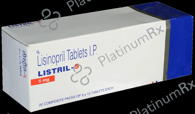 Listril 5mg Tablet 15s