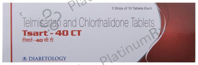 Tsart 40 CT 12.5/40mg Tablet 10s