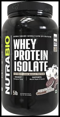 Nutra Bio Whey Protien Isolate Powder