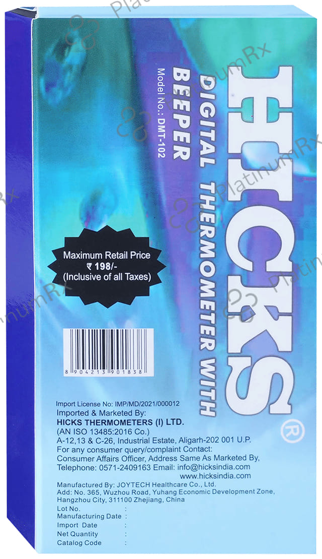 Hicks DMT 102 Digital Thermometer with Beeper 1s
