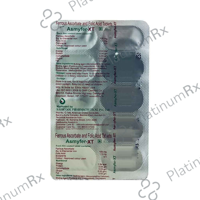 Asmyfer XT Tablet 10s