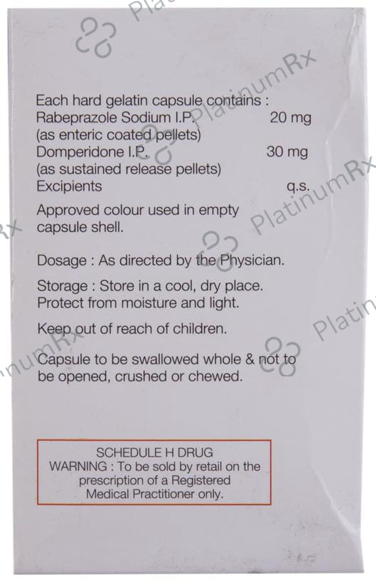 Rabee D 30/20mg Capsule SR 10s