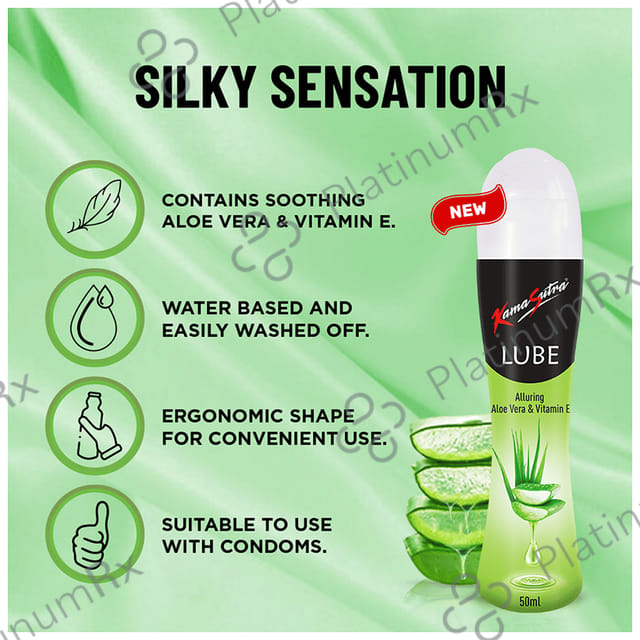 KamaSutra Aloe and Vitamin E Personal Lubricant 50ml