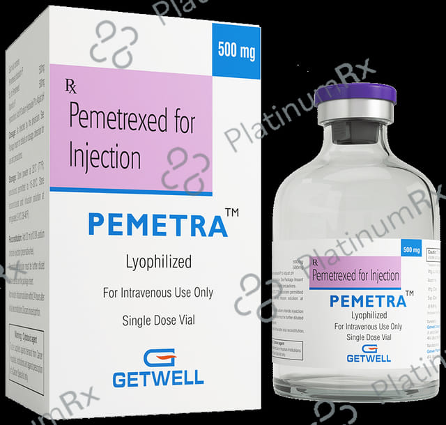 Pemetra 500mg Injection 1s