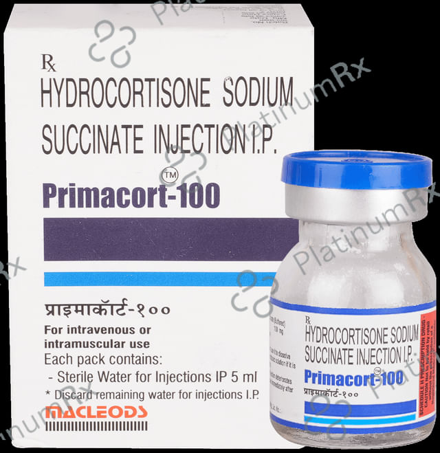 Primacort 100mg Injection 5ml