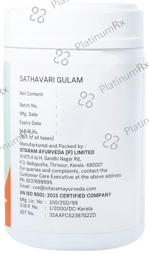 Sitaram Ayurveda Sathavari Gulam
