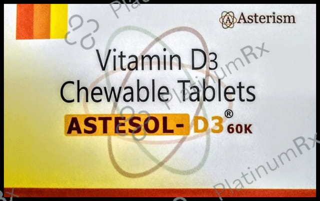 Astesol D3 60K Chewable Tablet