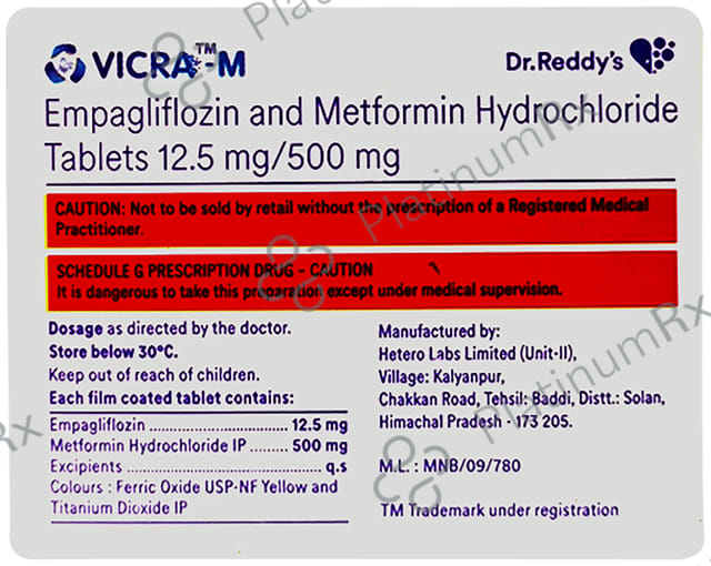 Vicra M Tablet 10s
