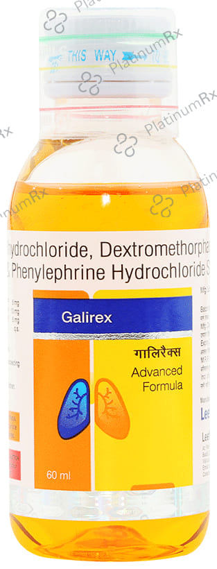 Galirex 5/10/5mg Syrup 60ml