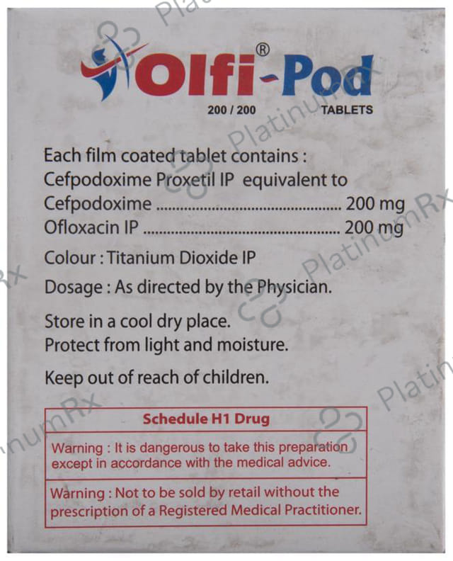 Olfi Pod 200/200mg Tablet 10s