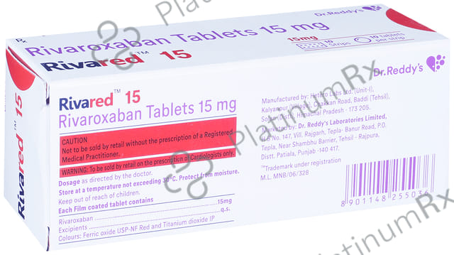 Rivared 15mg Tablet