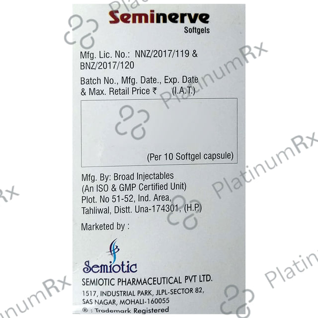 Seminerve Softgel Capsule