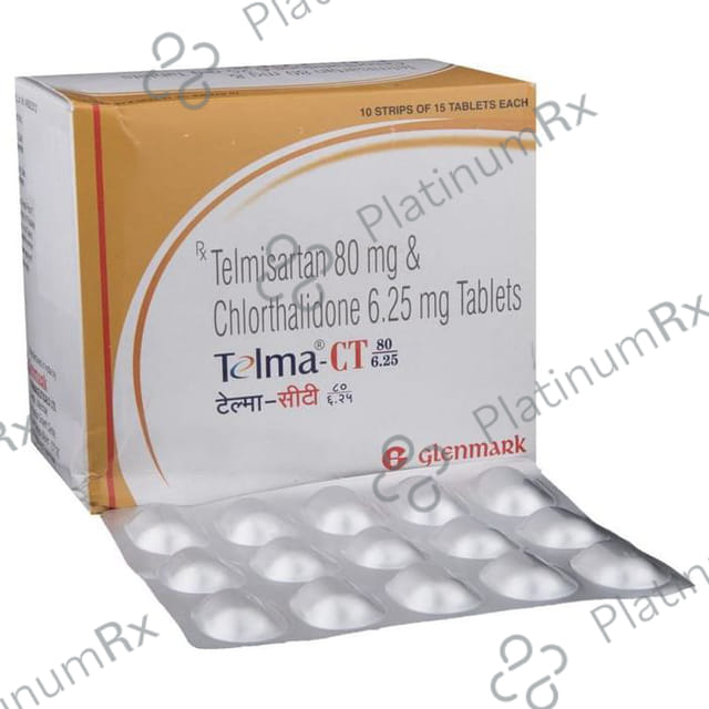 Telma CT 80/6.25mg Tablet 15s
