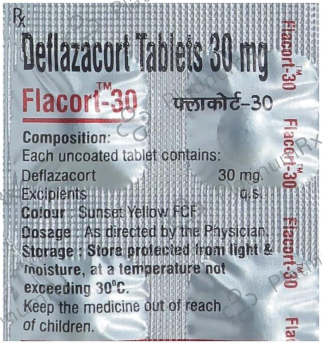 Flacort 30mg Tablet 10s