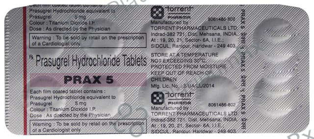 Prax 5mg Tablet 10s