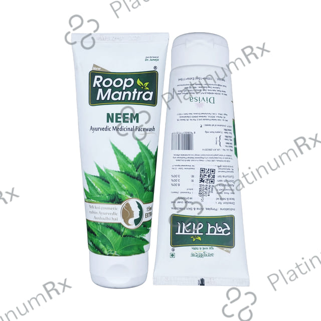 Roop Mantra Neem Face Wash 115ml