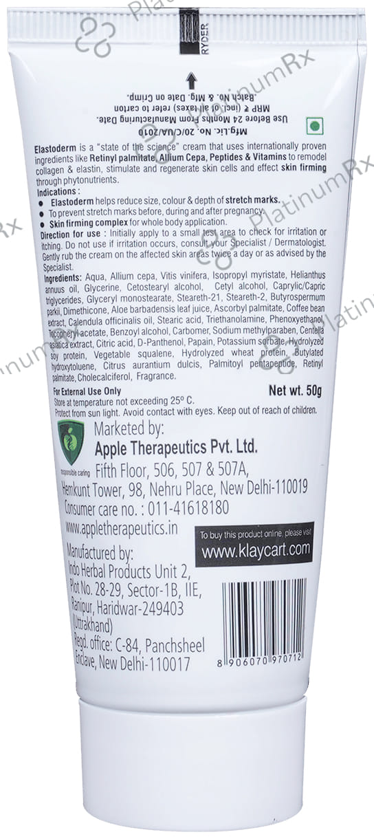 Elastoderm Cream 50gm