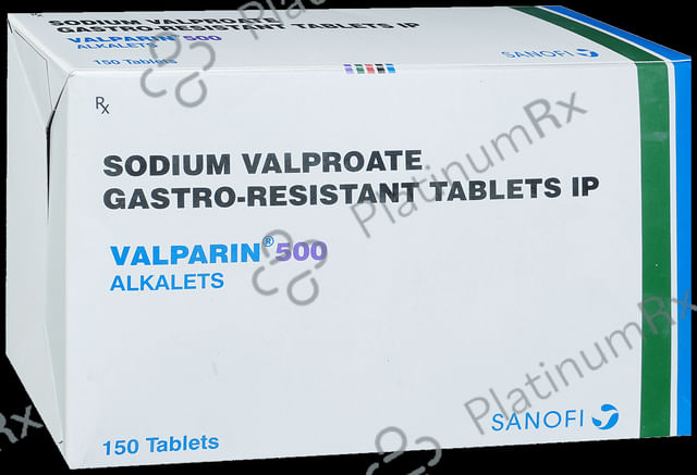 Valparin Alkalets 500mg Tablet 15s