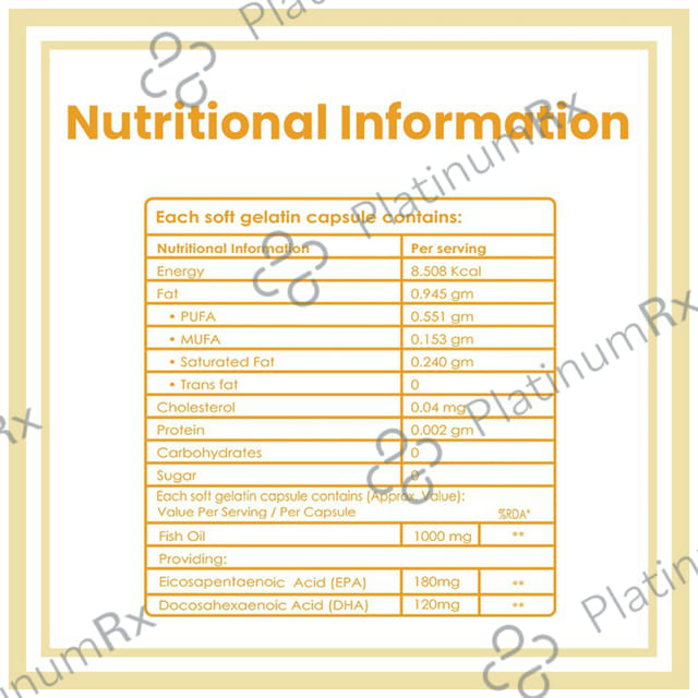 Ambrosial Omega 3 Fish Oil Softgels 60s