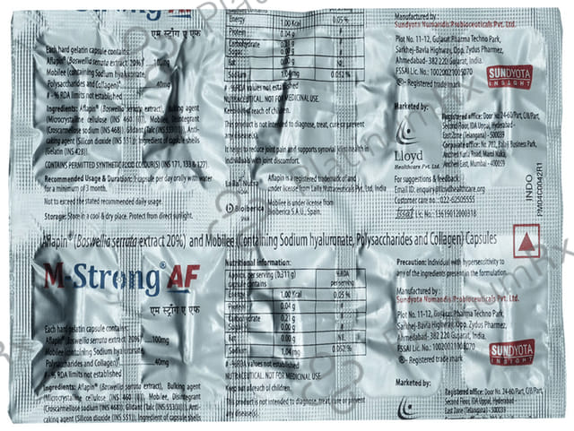 M Strong AF Capsule 10s