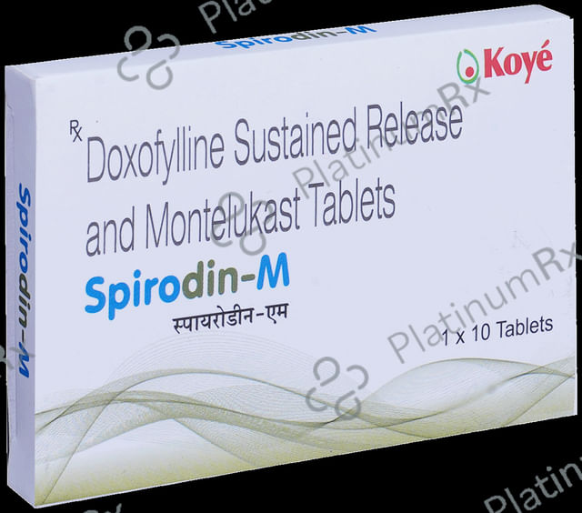 Spirodin M 400/10mg Tablet SR 10s