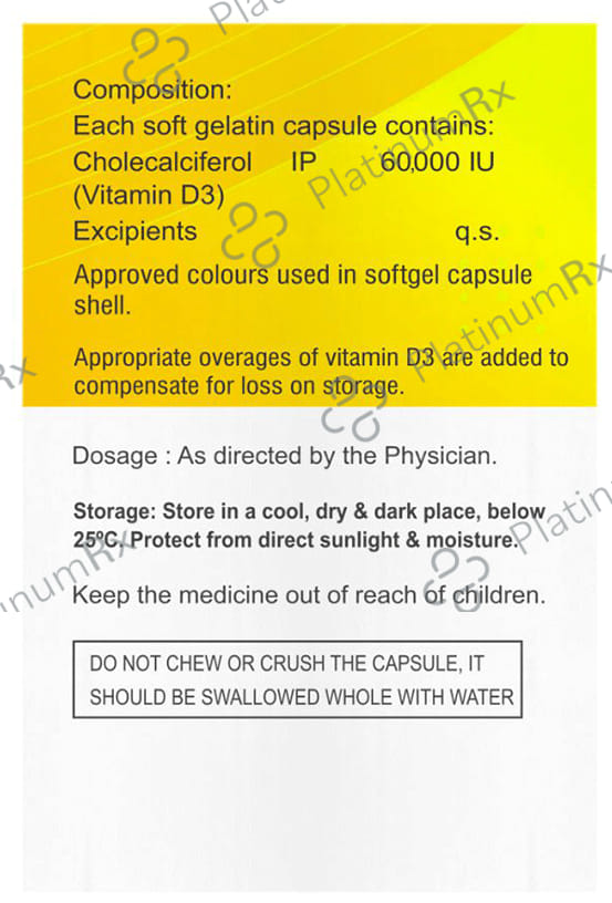 Calokrist D3 Softgel Capsule 4s