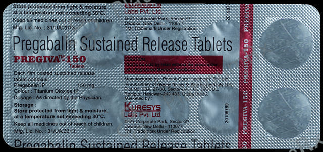 Pregiva 150 Tablet SR