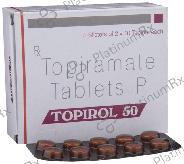 Topirol 50mg Tablet 10s