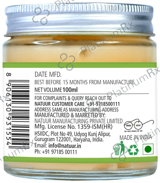 Natuur Moisturiser Frankincense and Myrrh