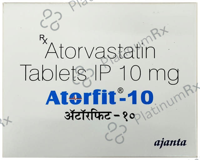 Atorfit 10mg Tablet 20s