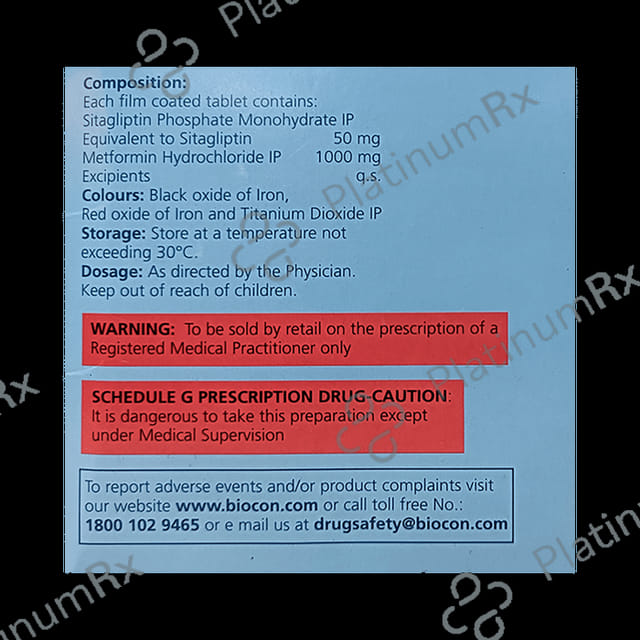 Tergra M Forte 50/1000mg Tablet 10s