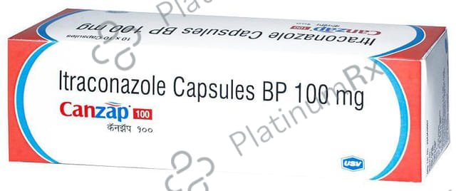 Canzap 100mg Capsule 10s