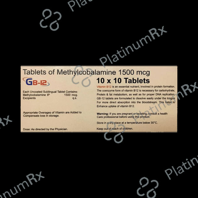 GB 12 Chewable Tablet