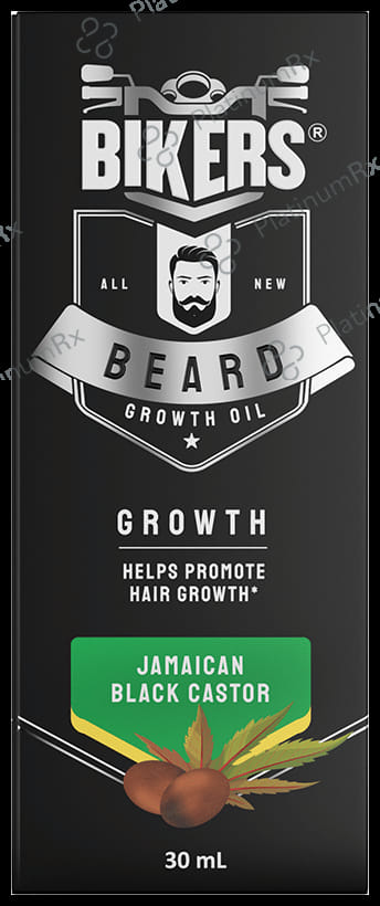Bikers Jamaican Black Castor Beard Growth Oil