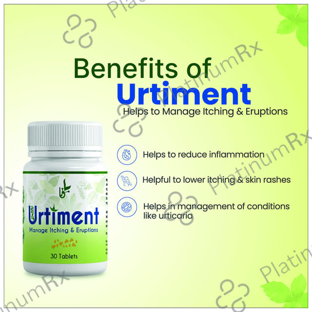 BVG Life Sciences Urtiment Manage Icthing & Eruptions Tablet 30 tablets