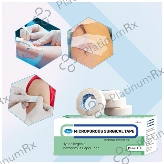 Leeford Microporus Surgical Tape 12.5mm x 9.1m