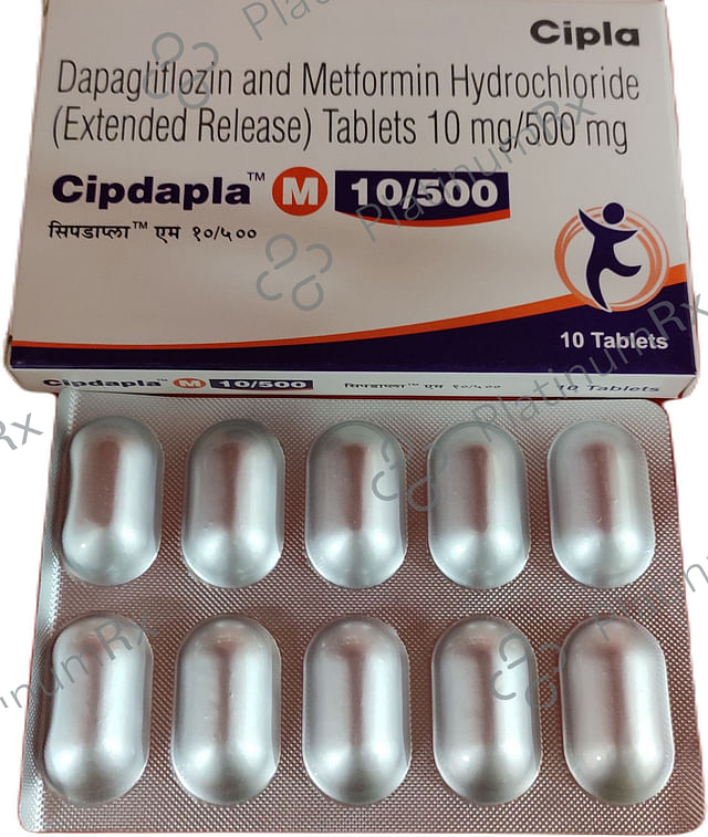 Cipdapla M 10/500mg Tablet ER 10s