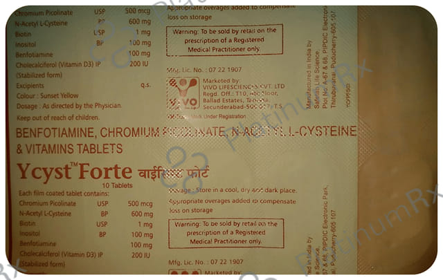 Y Cyst Forte Tablet 10s