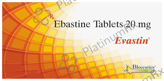 Evastin 20mg Tablet