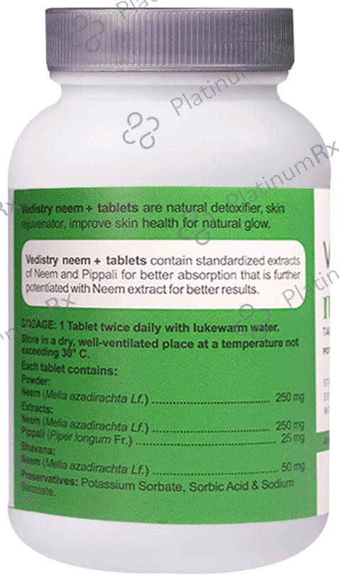 Vedistry Neem+ Tablet for Skin