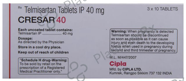 Cresar 40 Tablet 10 tablets